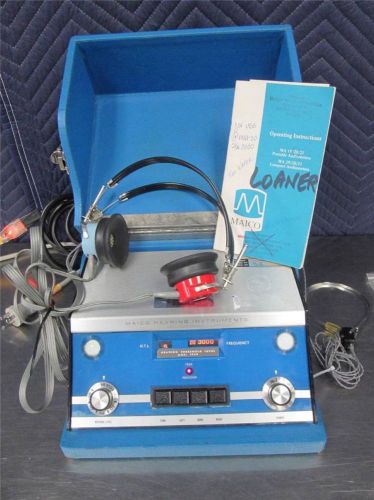 Maico Portable Audiometer Model MA 20