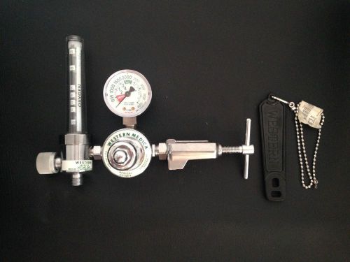Western medica medical air regulator flow meter - m1-540-15fm for sale