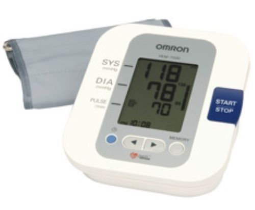 Omron Upper Arm Automatic BP Monitor With Irregular Heartbeat Detection