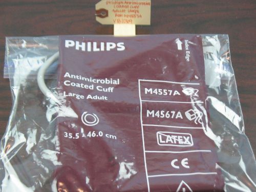 Philips Antimicrobial Coated Cuff Adult Large Single Tube Ref: M4557A
