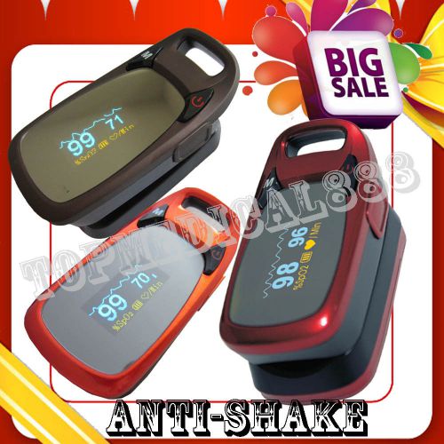 Ce fda tuv isoanti-shake**alarm oled blood oxygen monitor spo2 pr pulse oximeter for sale