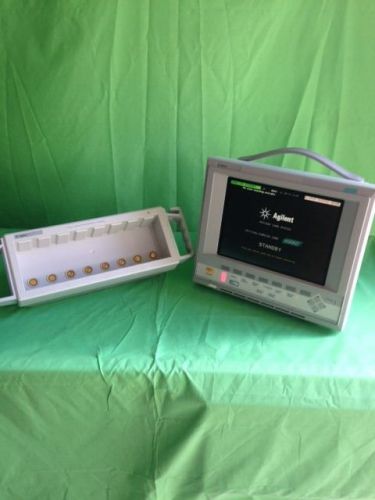 ***Lot of 5***Agilent Verida Multiparameter Monitor 24C With M1041A Module Rack
