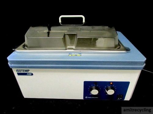 Fisher Scientific Isotemp 128 Laboratory Water Bath 28L &#034;Must See&#034; !$