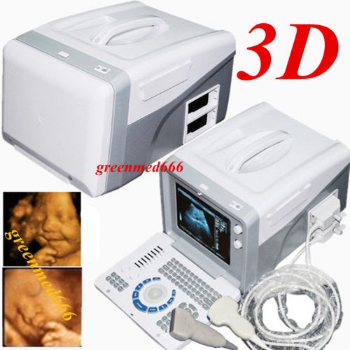 Portable Digital Ultrasound Machine Scanner System+Convex&amp;Linear ProbeTransducer