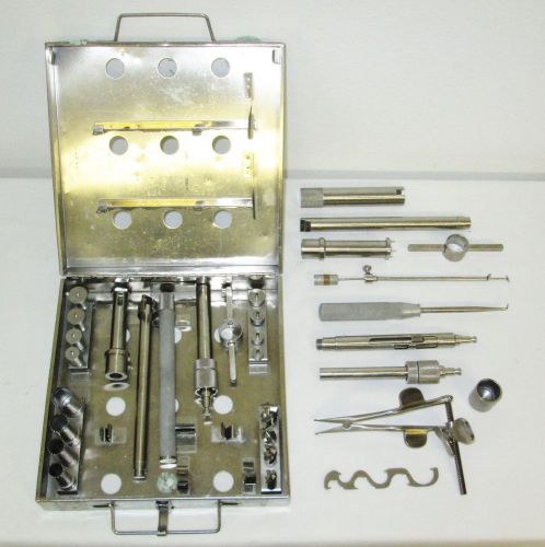 Lot of codman cloward anterior cervical fusion instruments, 33 pieces for sale