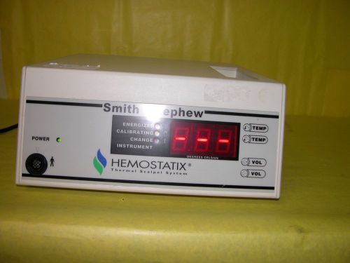 Smith &amp; nephew hemostatix thermal scalpel system 600d control unit for sale