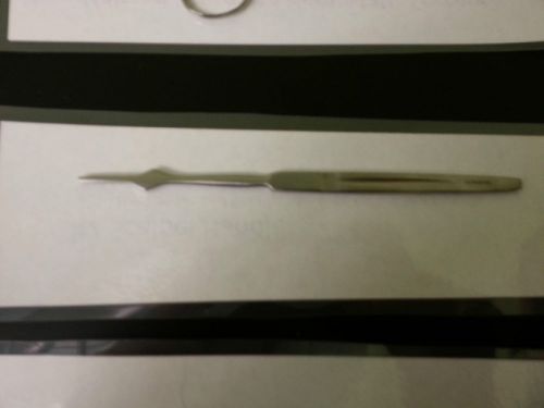 LOT OF 6 SCALPEL HANDLE # 7 SURGICAL, DENTAL, AND VET