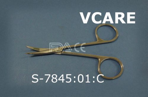 Knapp Strabismus Scissors Curved, Approx. Size: 10.5 cms. FDA &amp; CE