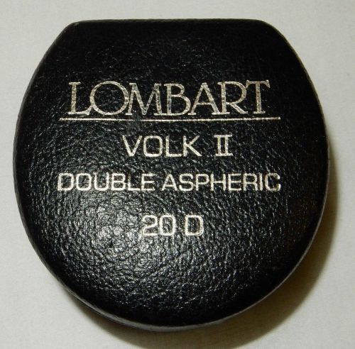 Lombart - Volk II 20D lens