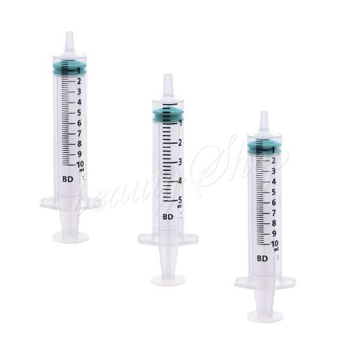2ml 5ml 10ml 20ml bd emerald sterile syringe green rubber cartridge ink refill for sale