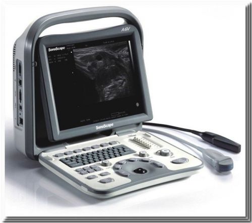 SonoScape A6V veterinary ultrasound scanner&amp;rectal probe 5-12MHz-Demo model-Deal