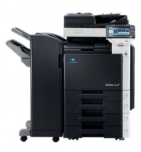 Konica minolta bizhub c353 color copier big sale/print, scan, 98k copies for sale
