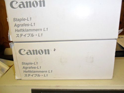 Canon l-1 staple kit(3 refills)stk#0253a001[aa] yields:3kea. for sale