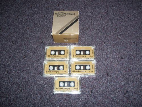 Box of 5 Mini Cassettes by Data Packaging for Dictation - N Style - Type N