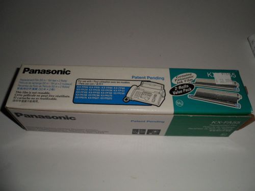 2-Pk NIP Panasonic KX-FA55 Replacement Plain Paper Fax Ink Film Sealed Rolls