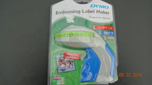 NEW &amp; Sealed Dymo Organizer Xpress Manual Embossing Label Maker with Tape