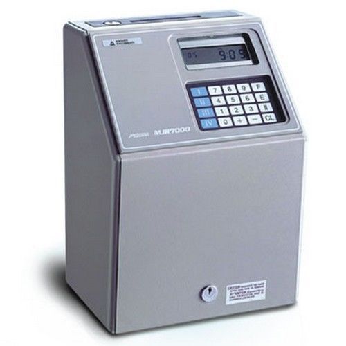 NEW AMANO MJR-7000 COMPUTERIZED TIME CLOCK $769.00