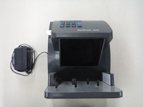 Ingersoll-Rand Recognition System Hand Punch 2000 Time Clock