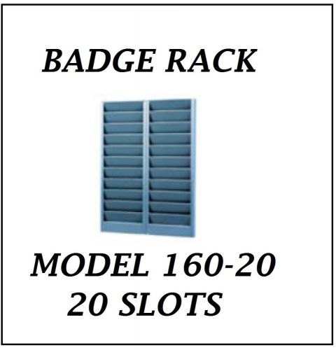 Badge rack model 160-20 for sale