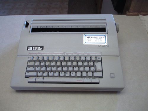 Smith-Carona Mark VI Portable Electronic Typewriter EXCELLENT