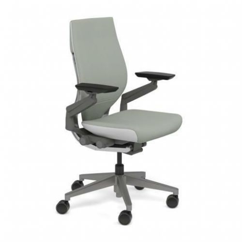 Brand new grey steelcase gesture chair (nikel/seagull) for sale