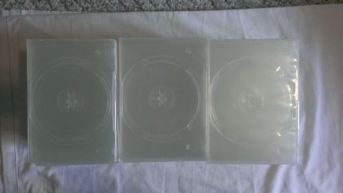 NEW DVD Video Storage Cases - 25 Pack - Clear Regular size