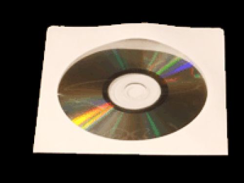 CD / DVD PAPER SLEEVE WITH WINDOW NO FLAP - 1600 per case