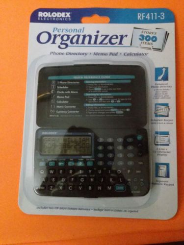 Rolodex Personal Organixzer, Model # RF 411-3