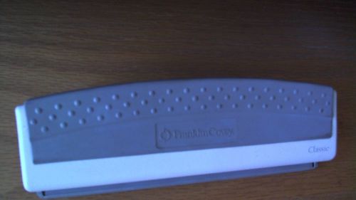 Franklin Covey Classic 7 hole paper punch