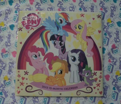 NEW My Little Pony 2013 CALENDAR - 12 Month - FiM G4 Friendship is Magic