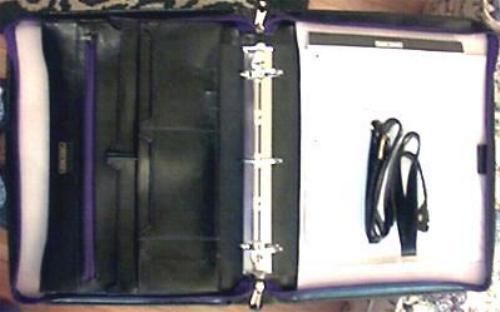 Bond Street Leather Zippered Organizer Case-Black-NEW-NR-BIN