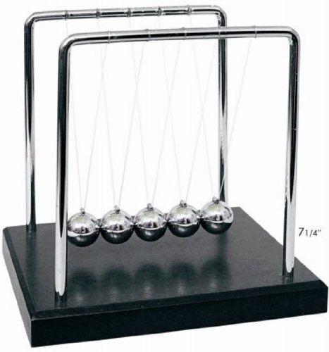 Newtons Cradle Balance Balls 7 1/4 inch Gift Desktop Boss Motion**FREE SHIPPING*