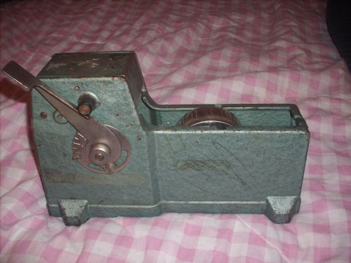 Vintage Heavy Metal  Tape Dispenser   Core Heavy Duty Industrial