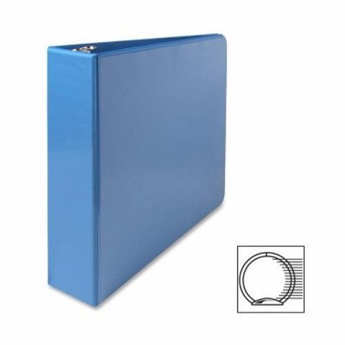 Sparco Round Ring View Binder, 2&#034;Capacity, 11&#034;x8-1/2&#034;, Light Blue (SPR01642)
