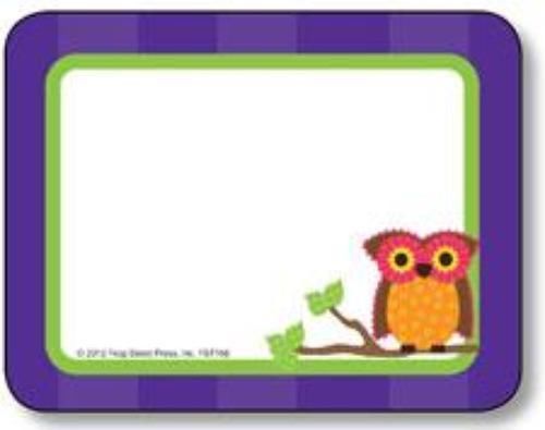 Teacher Created Resources Owls Labels