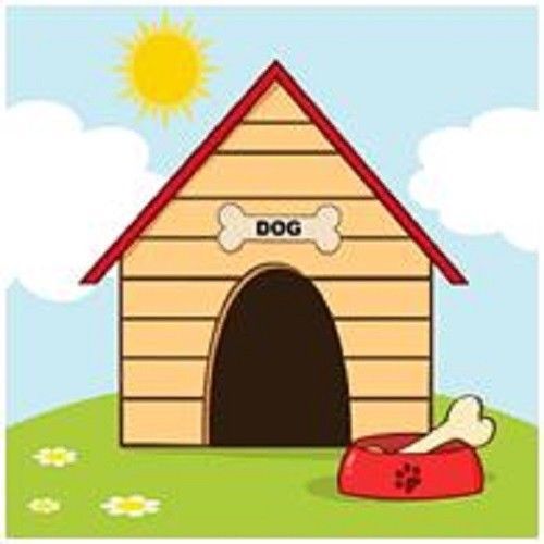 30 Custom Dog House Personalized Address Labels