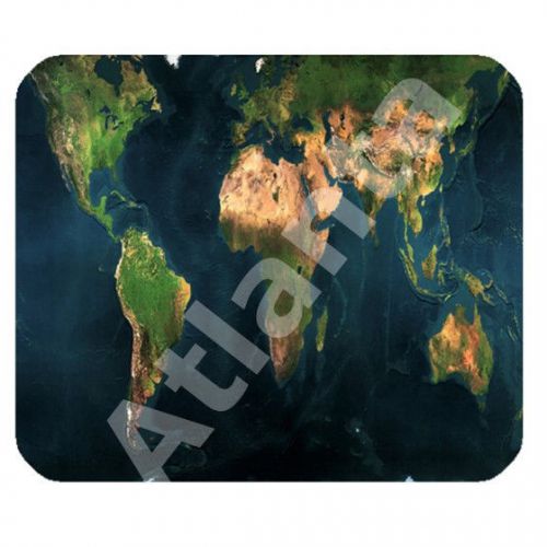 WORLD MAP 002 Custom Mouse Pad for Gaming Make a Great Gift