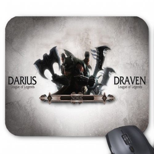 Darius &amp; Draven League Of Legend Mousepad Mousepads