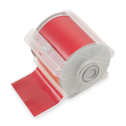 Tape, red, 100 ft. l, 4 in. w 113119 for sale