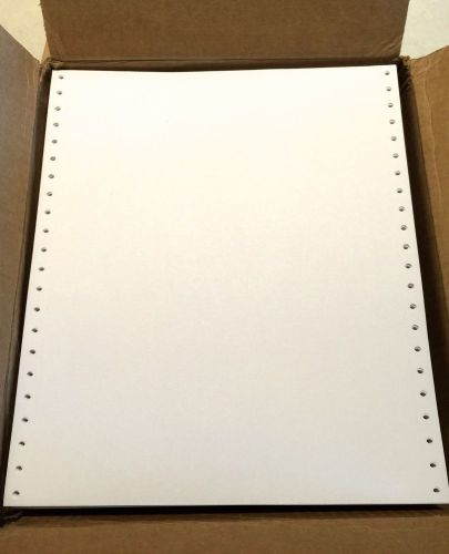 2700 computer continuous feed printer printout dot matrix paper 8 9.5 x 11 20 lb for sale