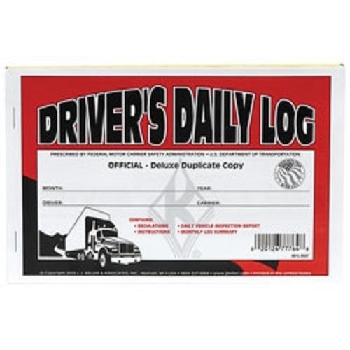 J.J. Keller - Duplicate Driver&#039;s Daily Log Book, Carbon, Pack of 100 Books