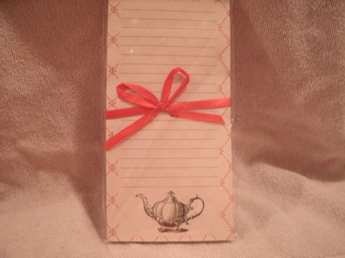 Magnetic Teapot Note Pad