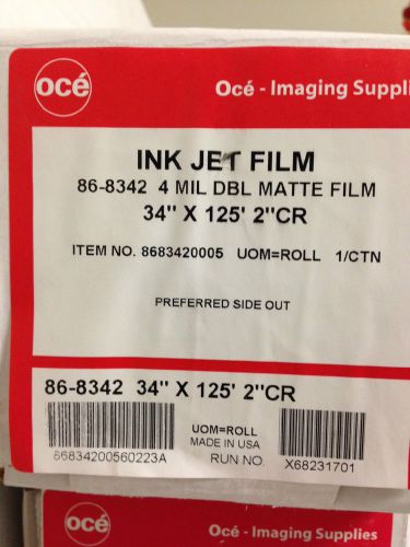 OCE INK JET FILM (MYLAR) 4 MIL 34X125