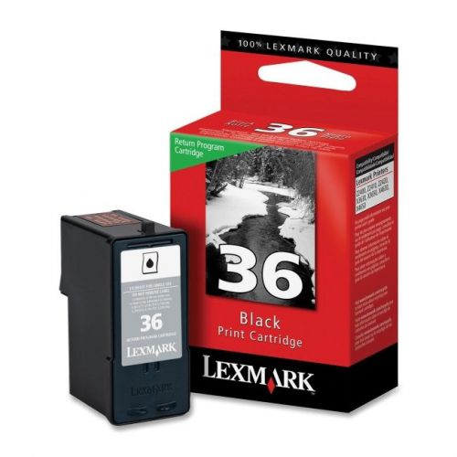 Lexmark supplies 18c2130 no 36 black return prog for sale