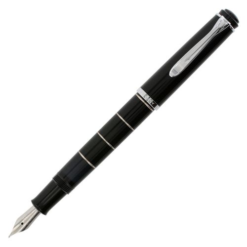Pelikan M215 Black Lacquer CT Fountain Pen Fine Nib 948273