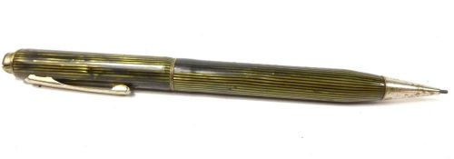 Vintage Wearever Adel Precision Stripe Bamboo Style Mechanical Pencil