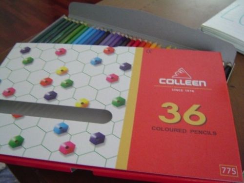 New COLLEEN 36 Colors box Smooth Texture and not Easily Broken.