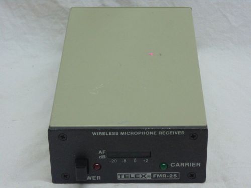 TELEX WIRELESS MICROPHONE RECEIVER FMR-25 (S17-24)