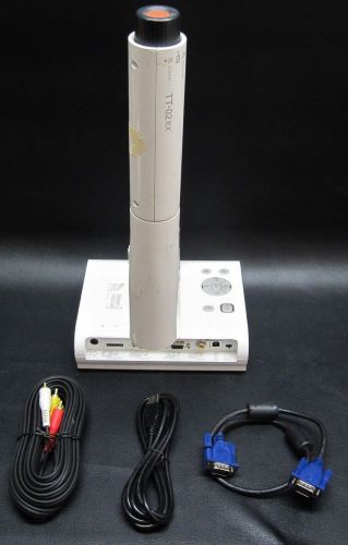 ELMO TT-02RX Visual Document Camera + Cables