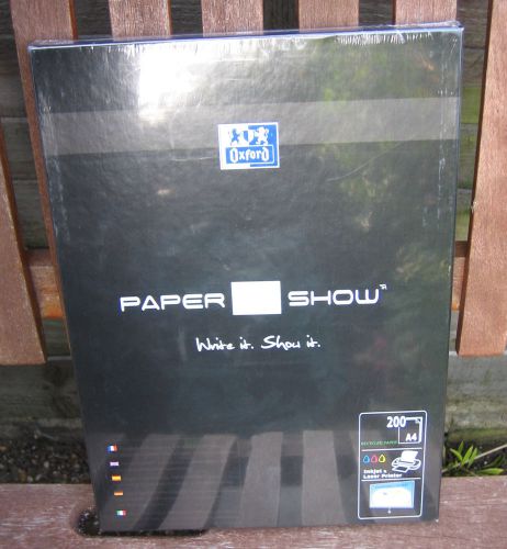 Oxford Paper Show 200 A4 sheet refill pack NEW SEALED